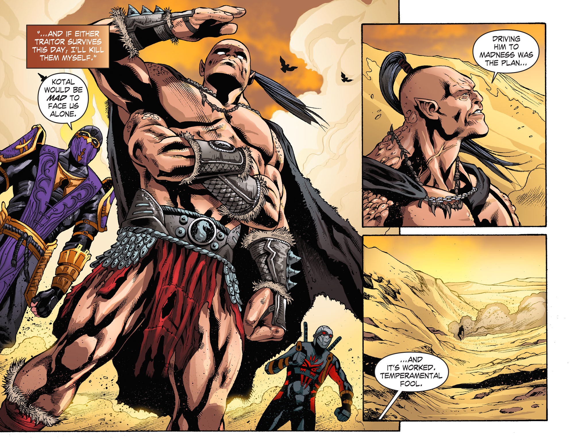 Read online Mortal Kombat X [I] comic -  Issue #8 - 7