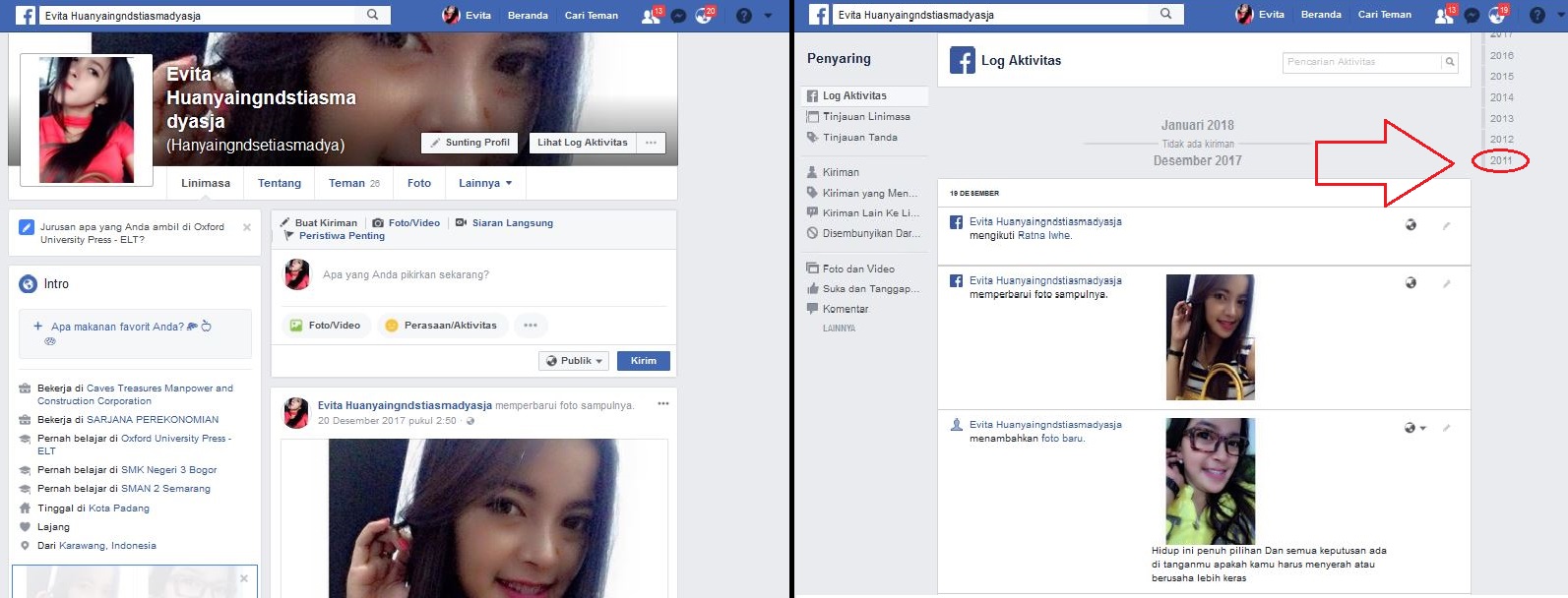 Jual Akun facebook Tua 20102014