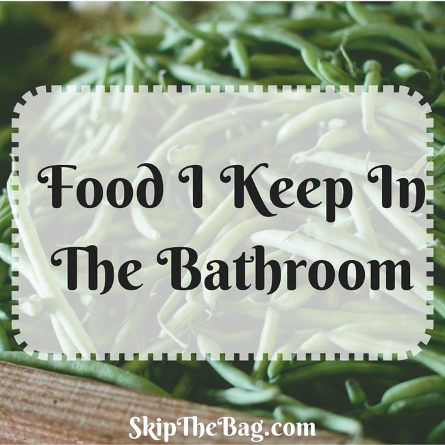 Skip The Bag Food I Use In The Bathroom