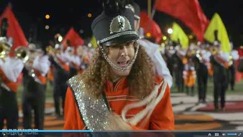 Weird Al leading the marching band