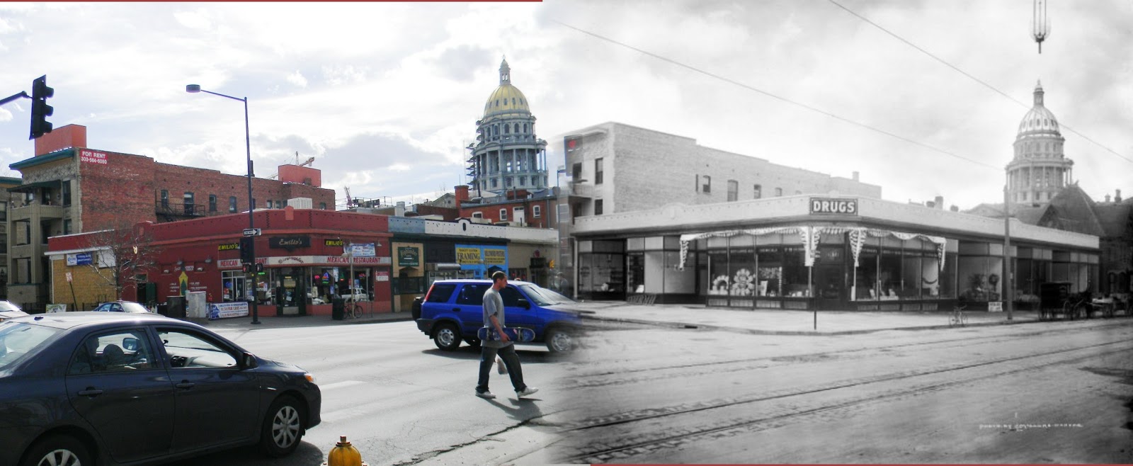 Colfax Avenue Colfax Avenue Then and Now