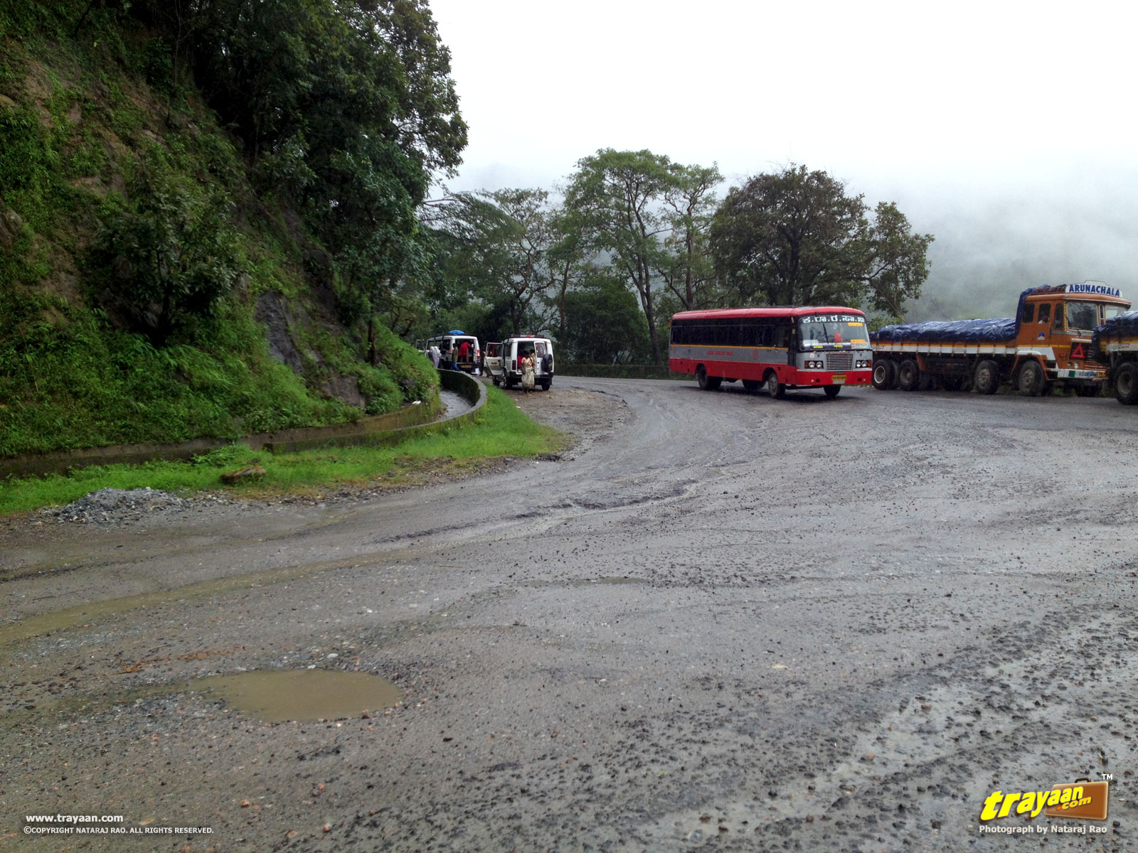 A drive through Shiradi Ghat during monsoon Trayaan