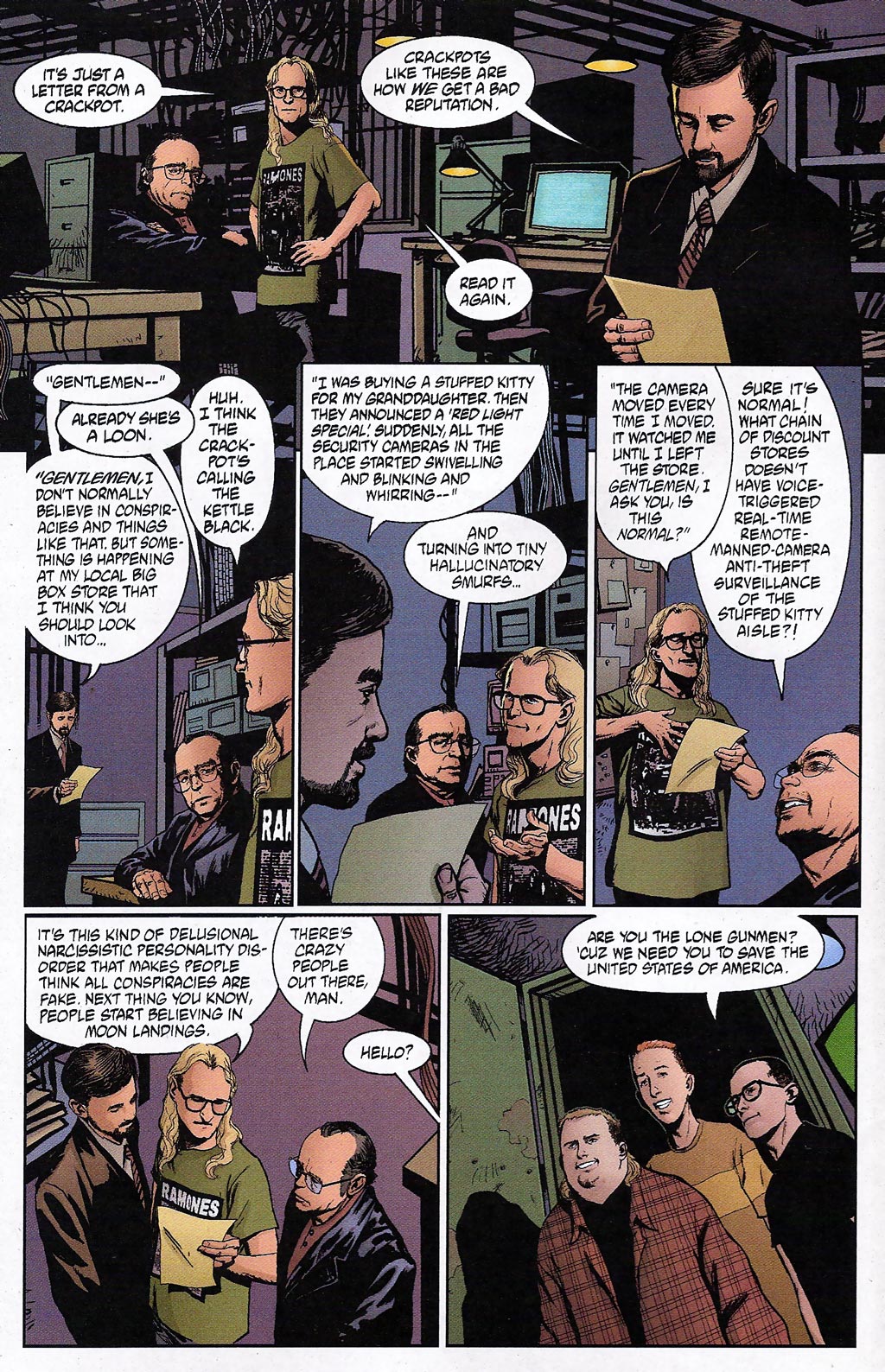 Lone Gunmen issue Full - Page 4