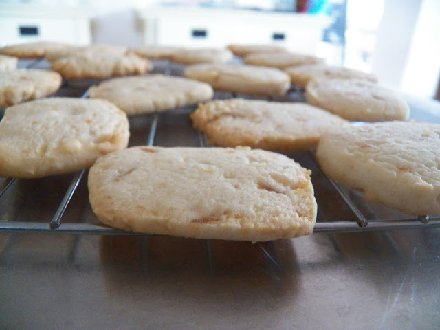 Candied Ginger and Lime Cookies
