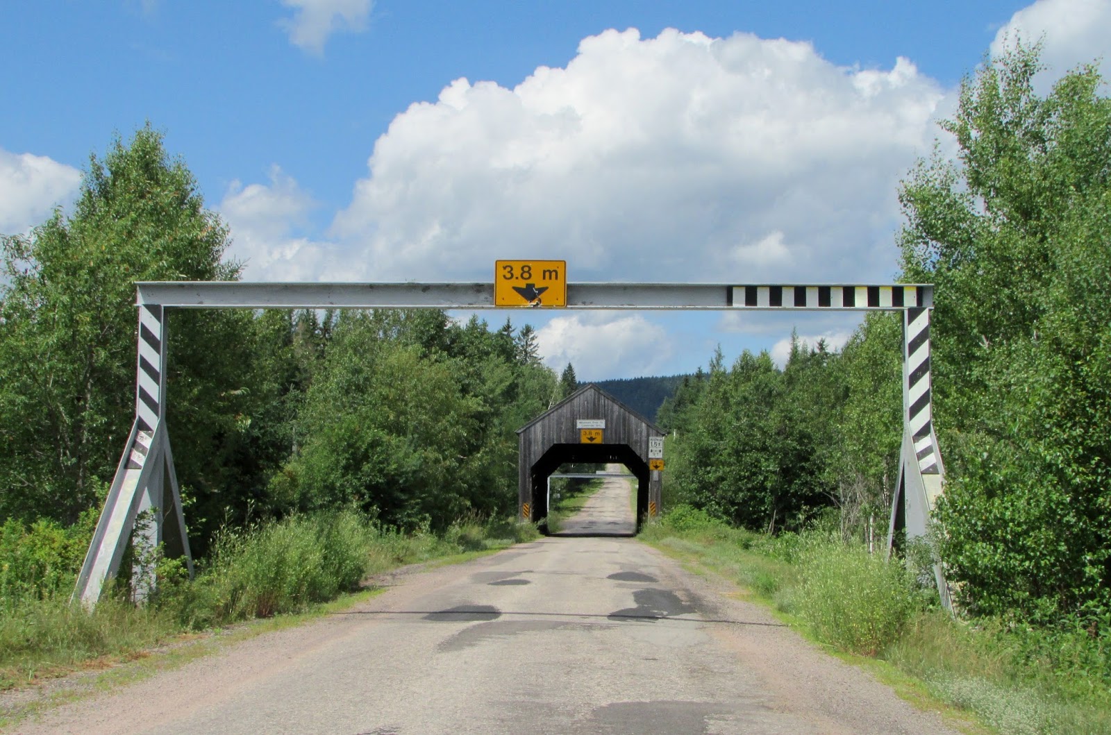 New Brunswick's Covered Bridges Millstream No.5 (Centreville)