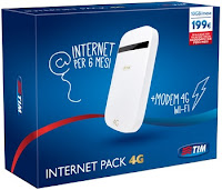 Offerte Tim per navigare in internet fuori casa: Internet Pack XL