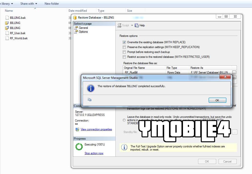 Tutorial RF Offline Step 33