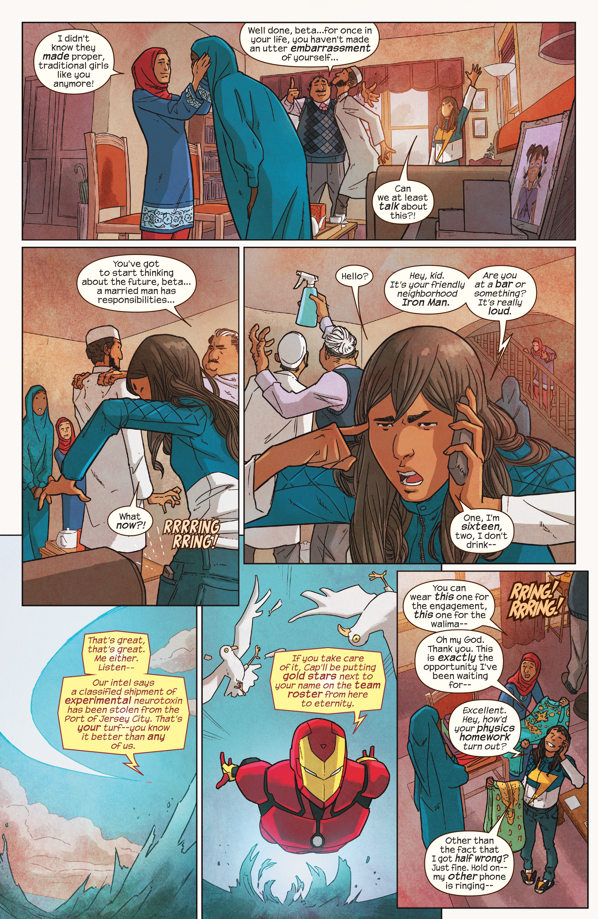 Read online Ms. Marvel (2016) comic -  Issue #4 - 5