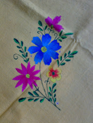 painting fabric flowers cloth simple easy painted table jaya shades