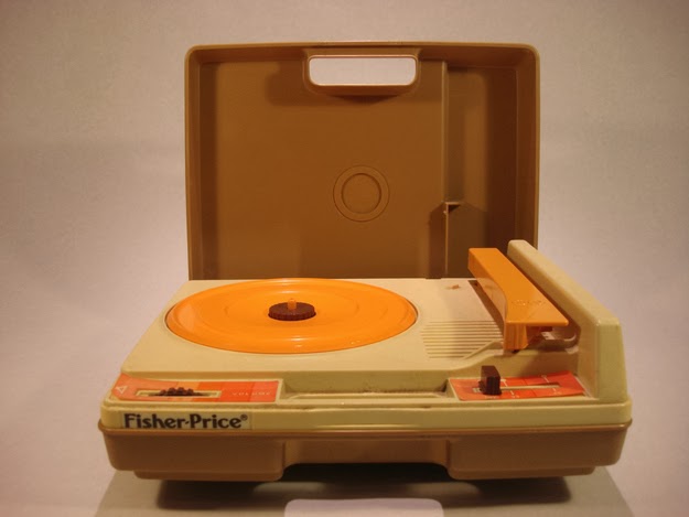 …on your state-of-the-art Fisher-Price record player