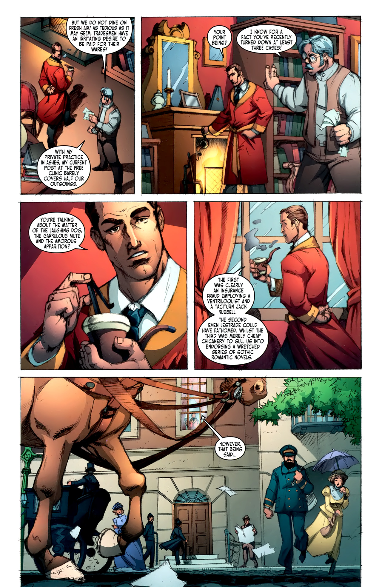 Read online Victorian Undead: Sherlock Holmes vs. Jekyll and Hyde comic -  Issue # Full - 8