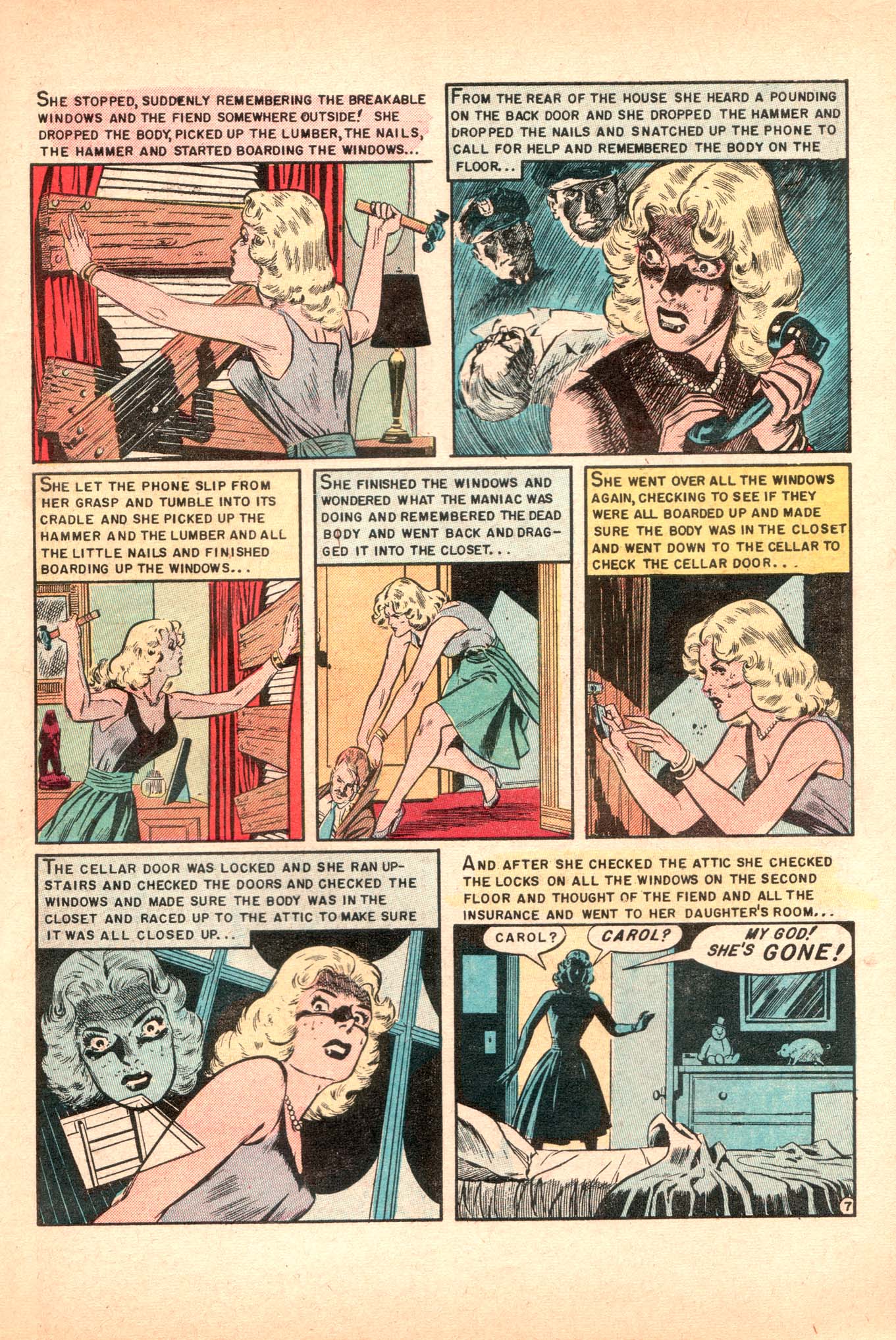 Read online The Vault of Horror (1950) comic -  Issue #35 - 10