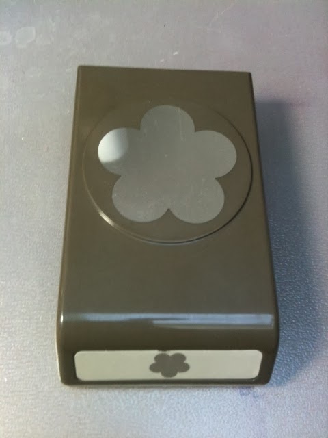 Flohmarkt Bastelkram: Stampin up Stanzer "Blume"