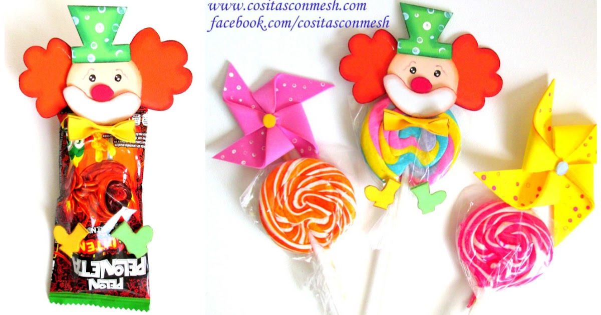 payasitos en foami para regalar dulces a los ni 241 os payasitos en foami para regalar dulces a los ni 241 os