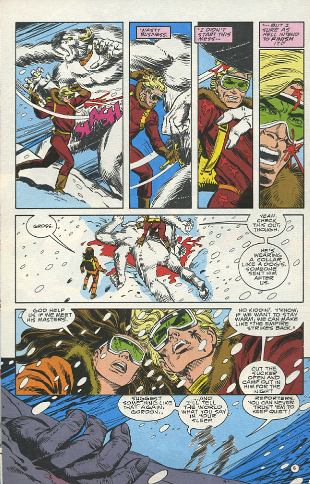 Read online Flash Gordon (1988) comic -  Issue #6 - 7