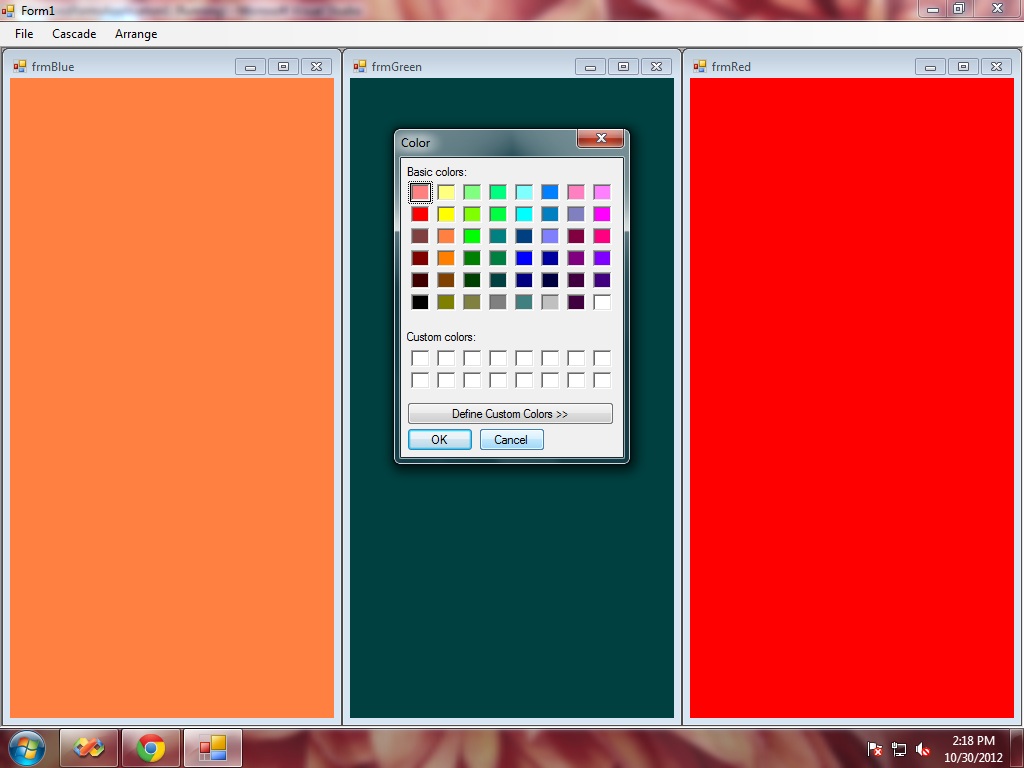 TECHZMATRIX SOFTWARE TECHNOLOGIES Windows Forms Application MDI