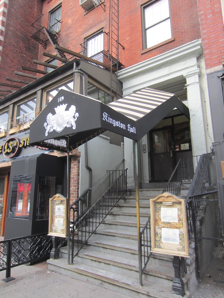 EV Grieve New signage for Zum Schneider, Kingston Hall