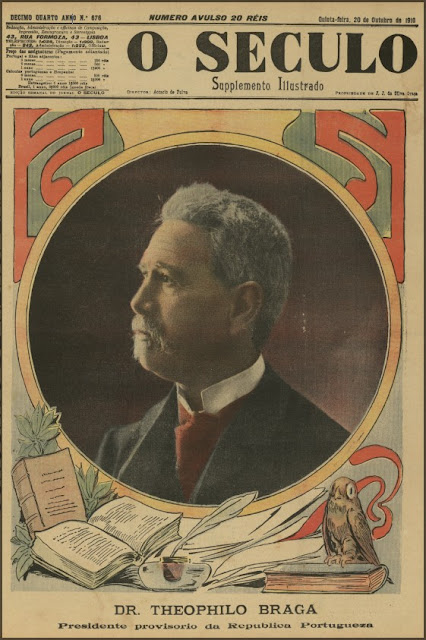 Núcleo Filatélico de Angra do Heroísmo Teófilo Braga (18431924)