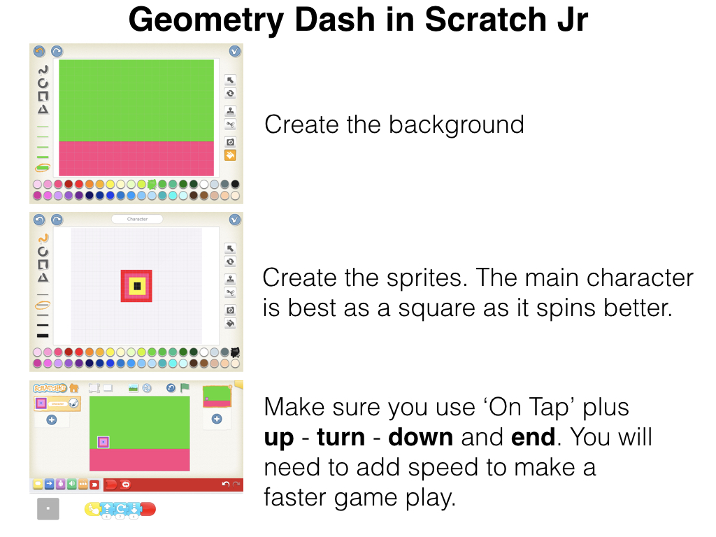 I Made Geometry Dash in Scratch! 