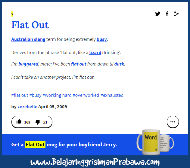 Arti Flat Out