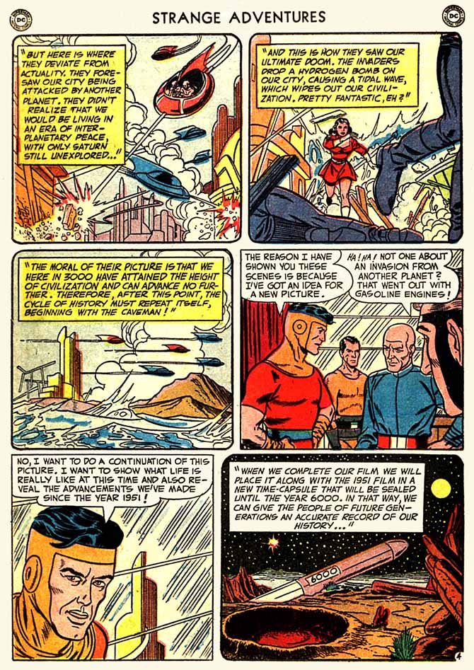Read online Strange Adventures (1950) comic -  Issue #7 - 30
