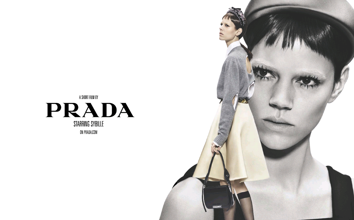 Ad Campaign: Prada Spring/Summer 2019: Freja Beha, Gigi Hadid, Liu Wen ...