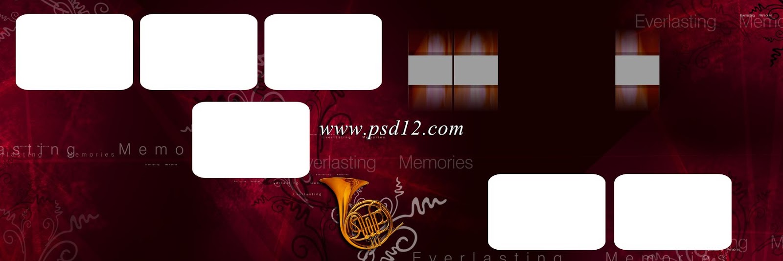 12x36 Indian Wedding Album Templates Design 10
