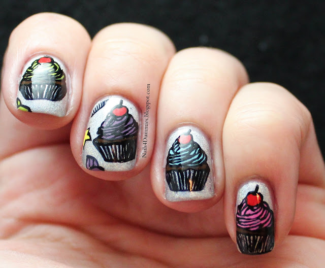 Nails4Dummies - Cheeky Cupcakes!
