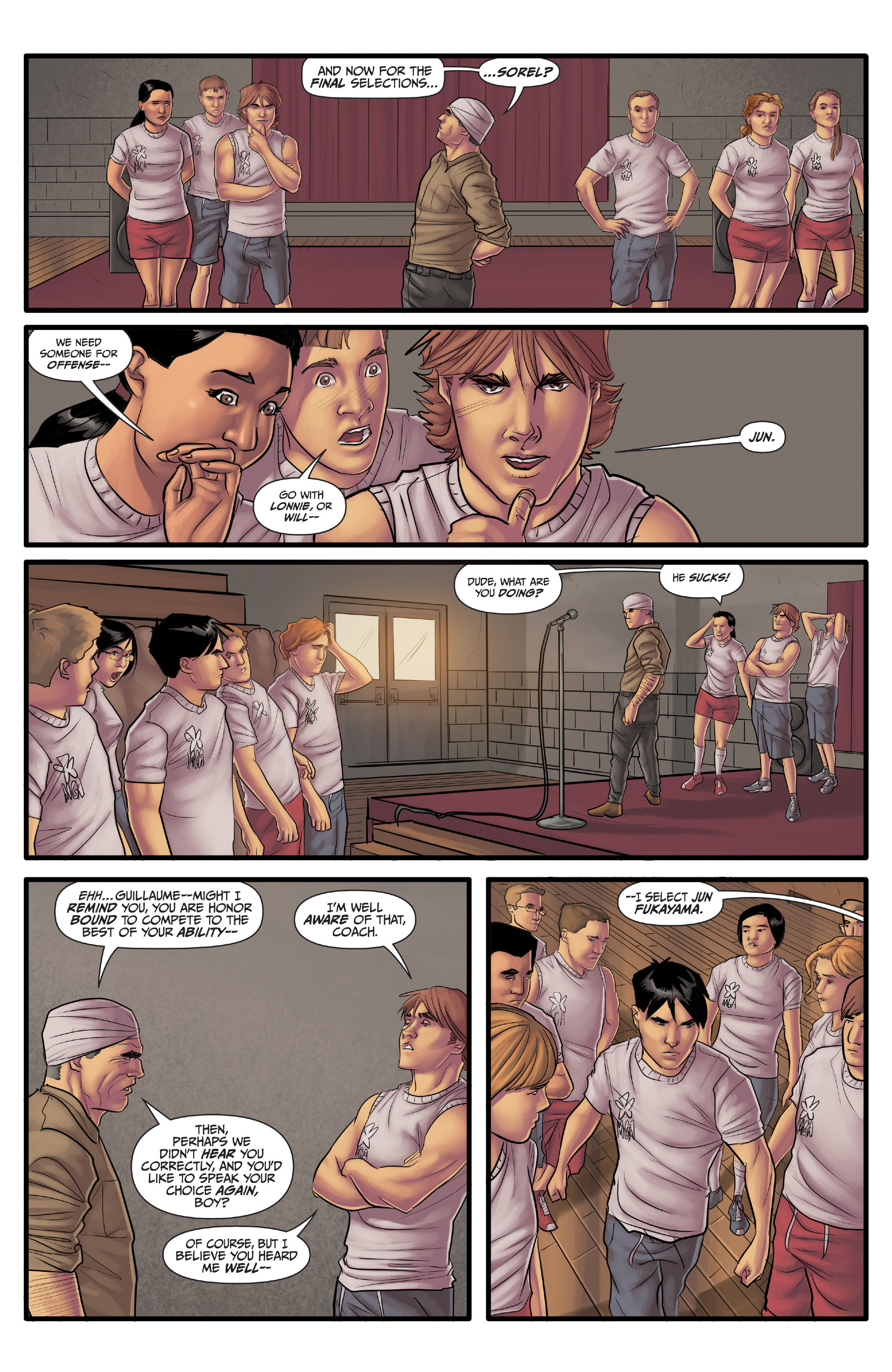 Read online Morning Glories comic -  Issue #41 - 20