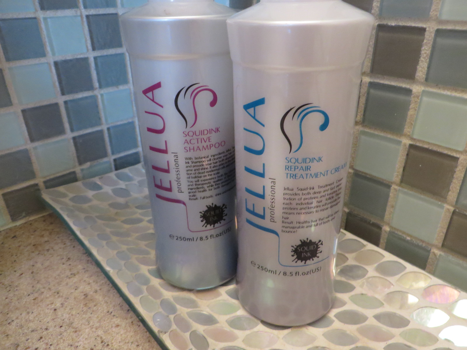 Jellua SquidInk Shampoo & Conditioner grinogirl