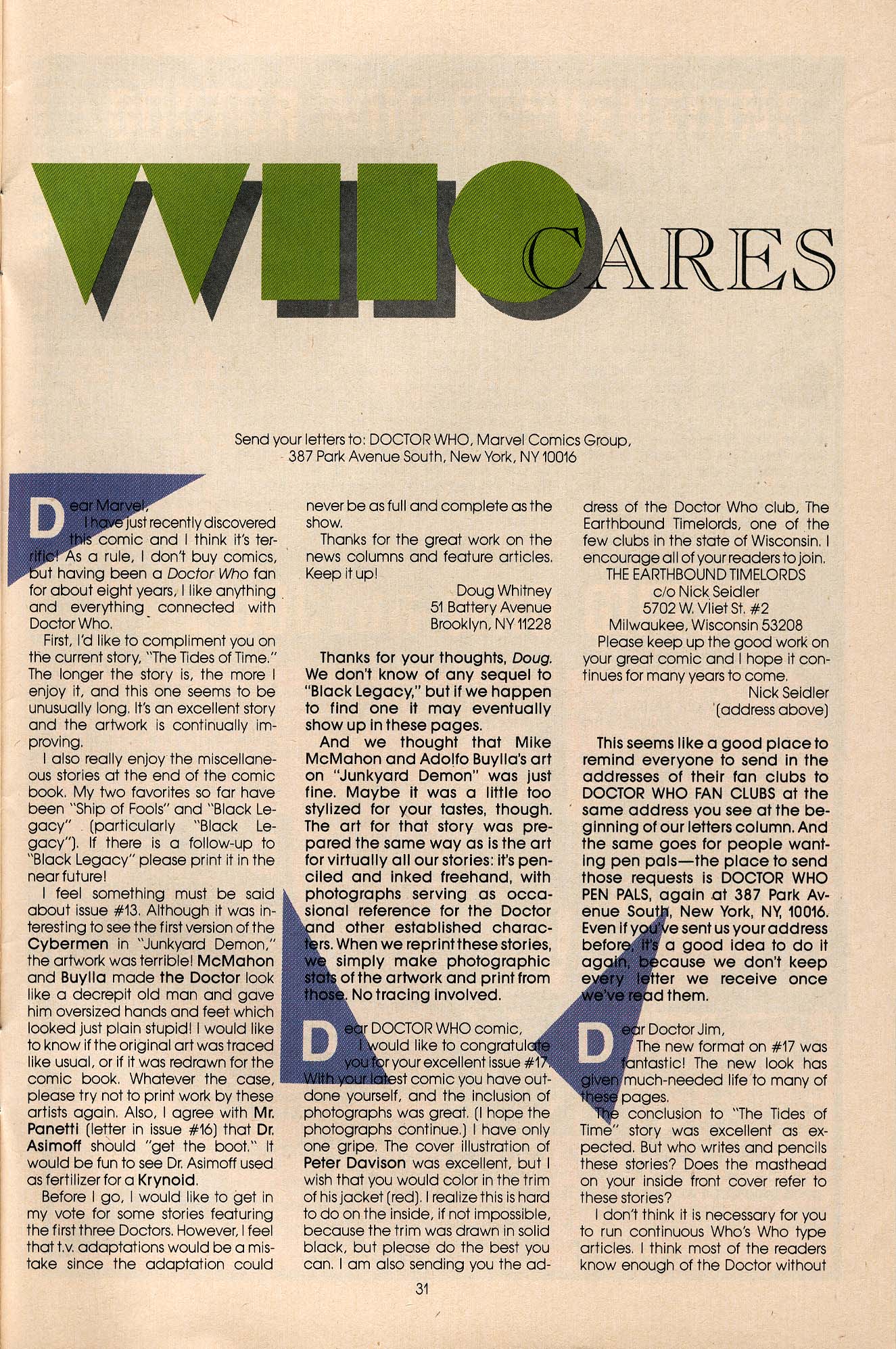 Doctor Who (1984) issue 21 - Page 33