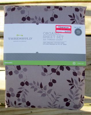 Organic Cotton Target Sheets on Sale, and A Winner! | EcoHappy Style