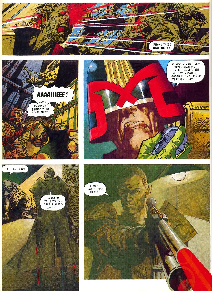 Read online Judge Dredd [Collections - Hamlyn | Mandarin] comic -  Issue # TPB Tales of the Damned - 40