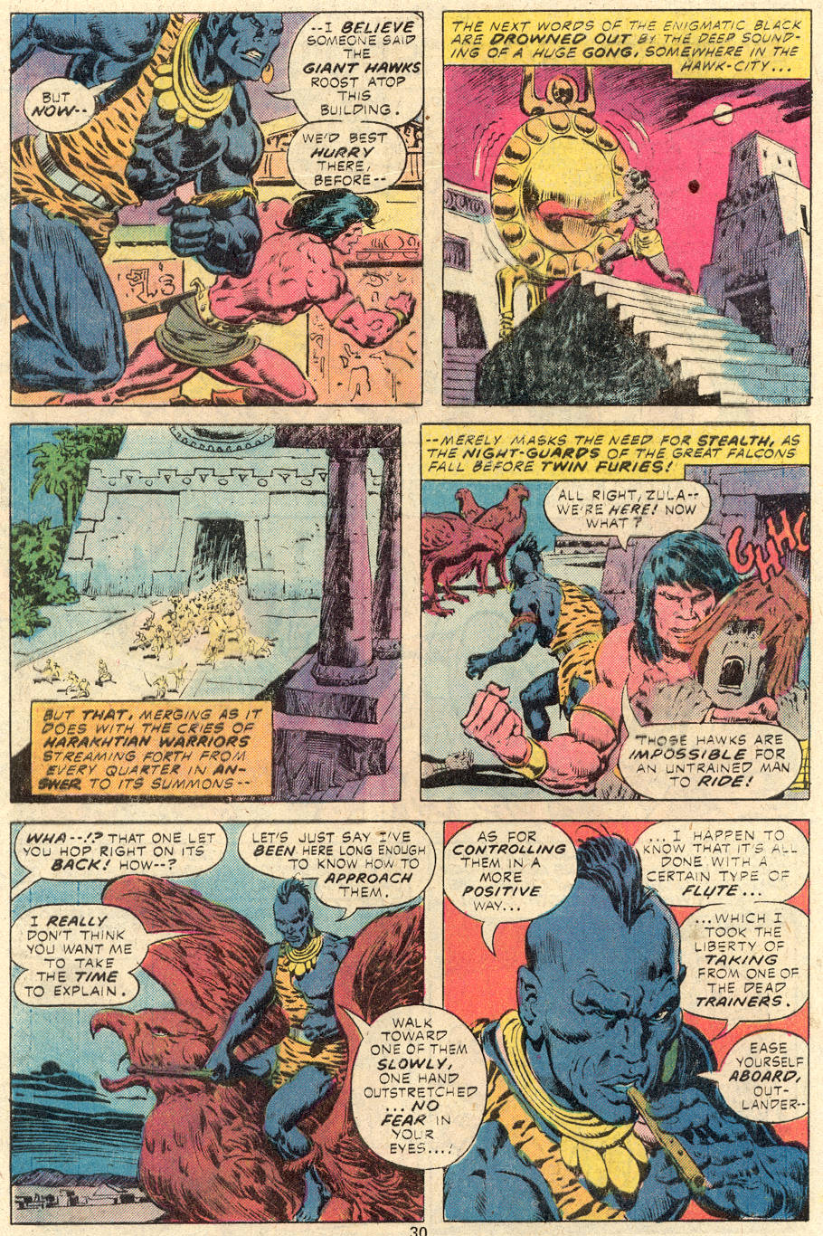 Read online Conan the Barbarian (1970) comic -  Issue #84 - 17