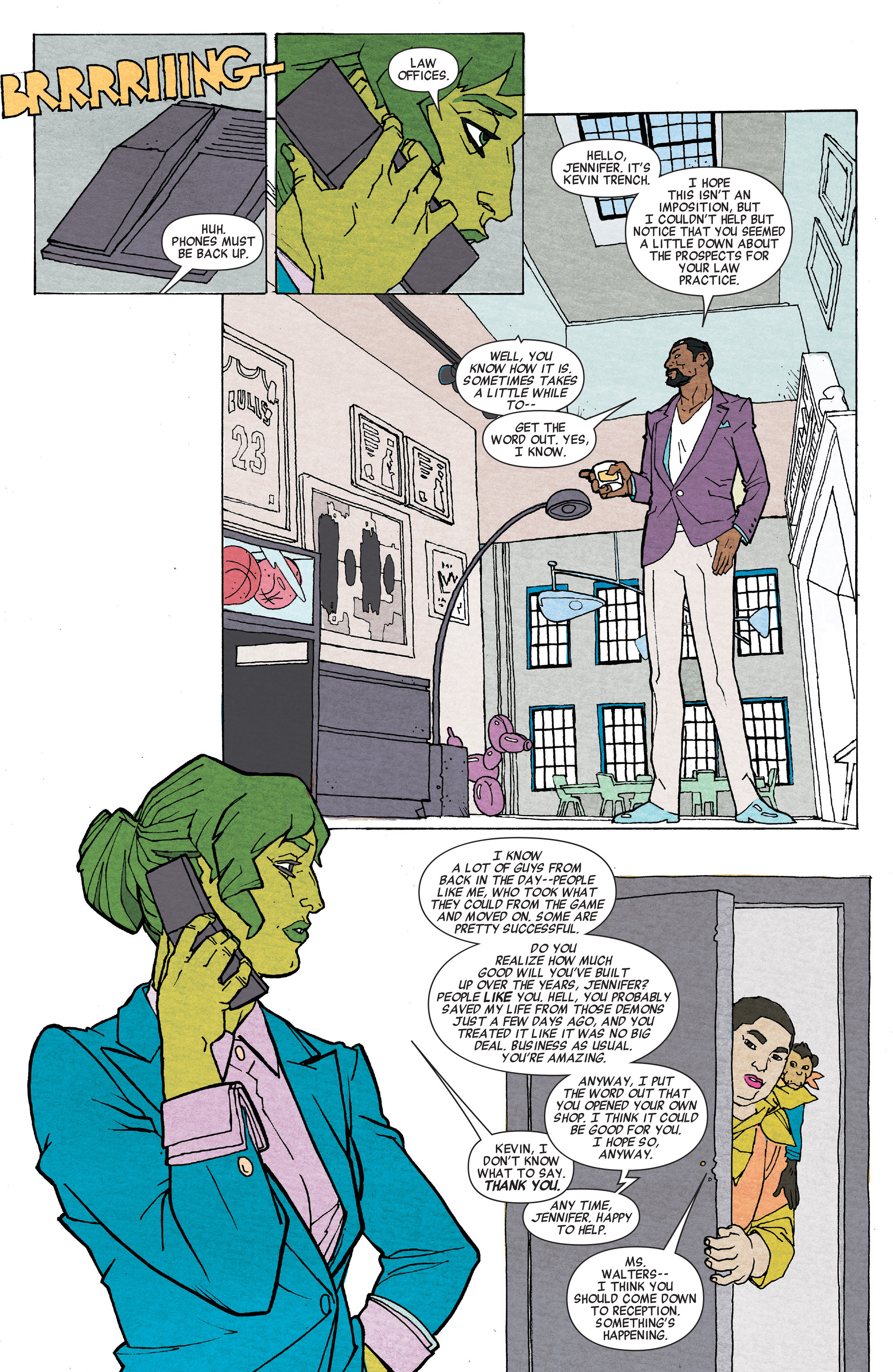 Read online She-Hulk (2014) comic -  Issue #6 - 16
