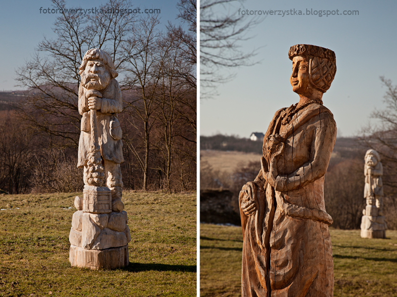 Szydłów, synagoga, drewniane rzeźby, świętokrzyskie 