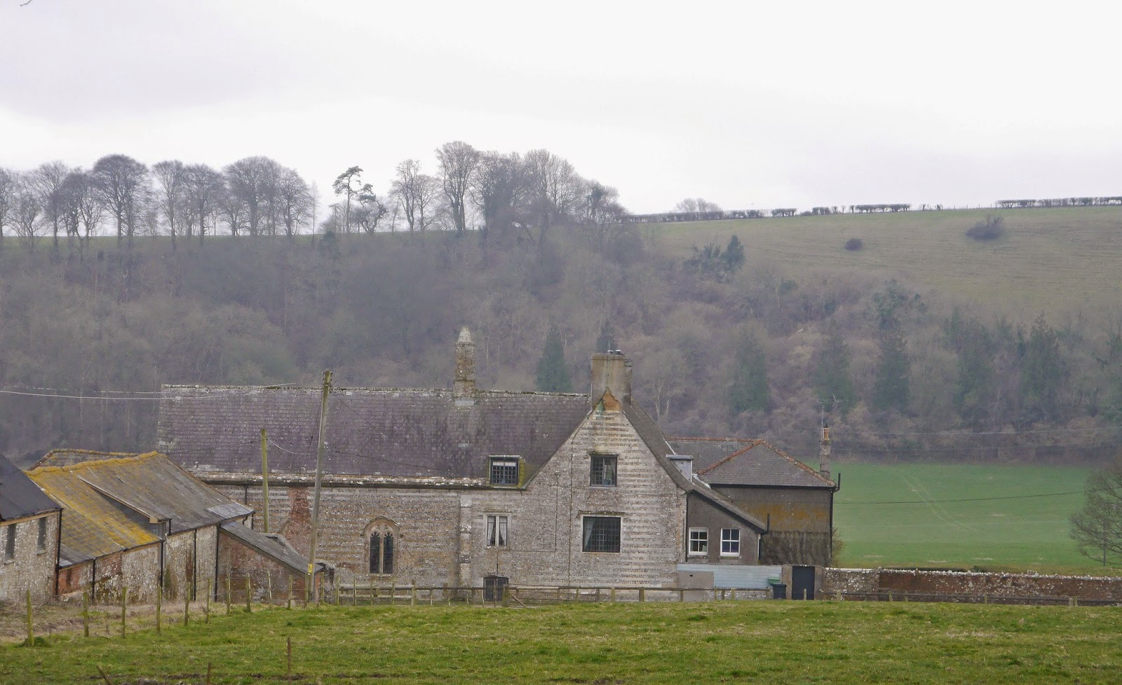 Walking in the country Ansty and Higher