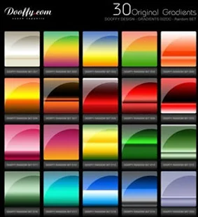 تحميل تدرجات ألون مضيئة للفوتوشوب Bright Colors Photoshop Gradients Download