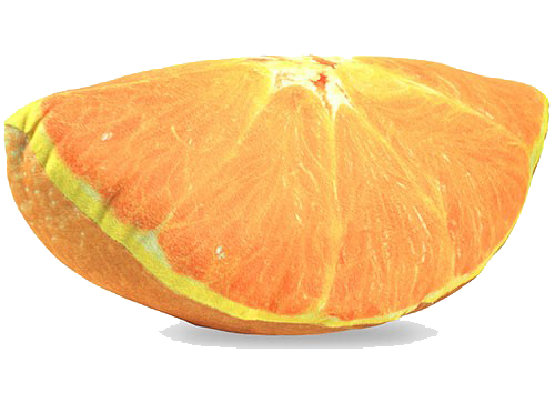 Almofada gomo de laranja