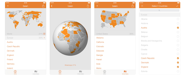 Mapa odwiedzonych miejsc - jak stworzyć? Jakie podróżnicze aplikacje warto mieć na swoim telefonie? Ile procent całego świata widziałeś?