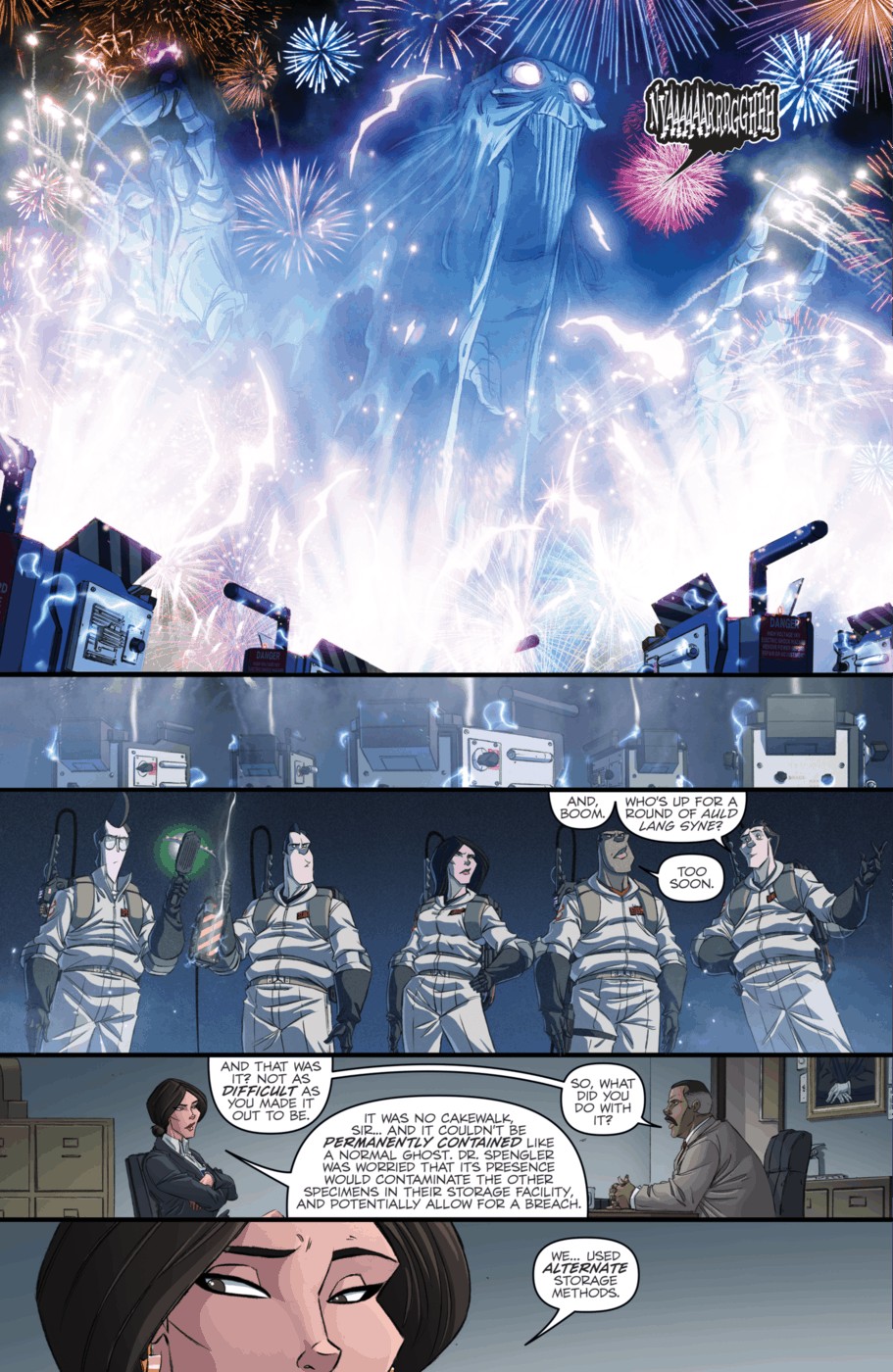 Read online Ghostbusters (2013) comic -  Issue #12 - 18