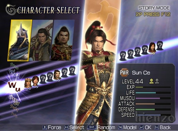 Character Select Character Select