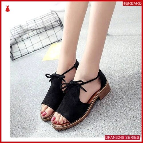 DFAN3248S57 Sepatu Hk 12 Teplek Wanita Pita Flip BMGShop