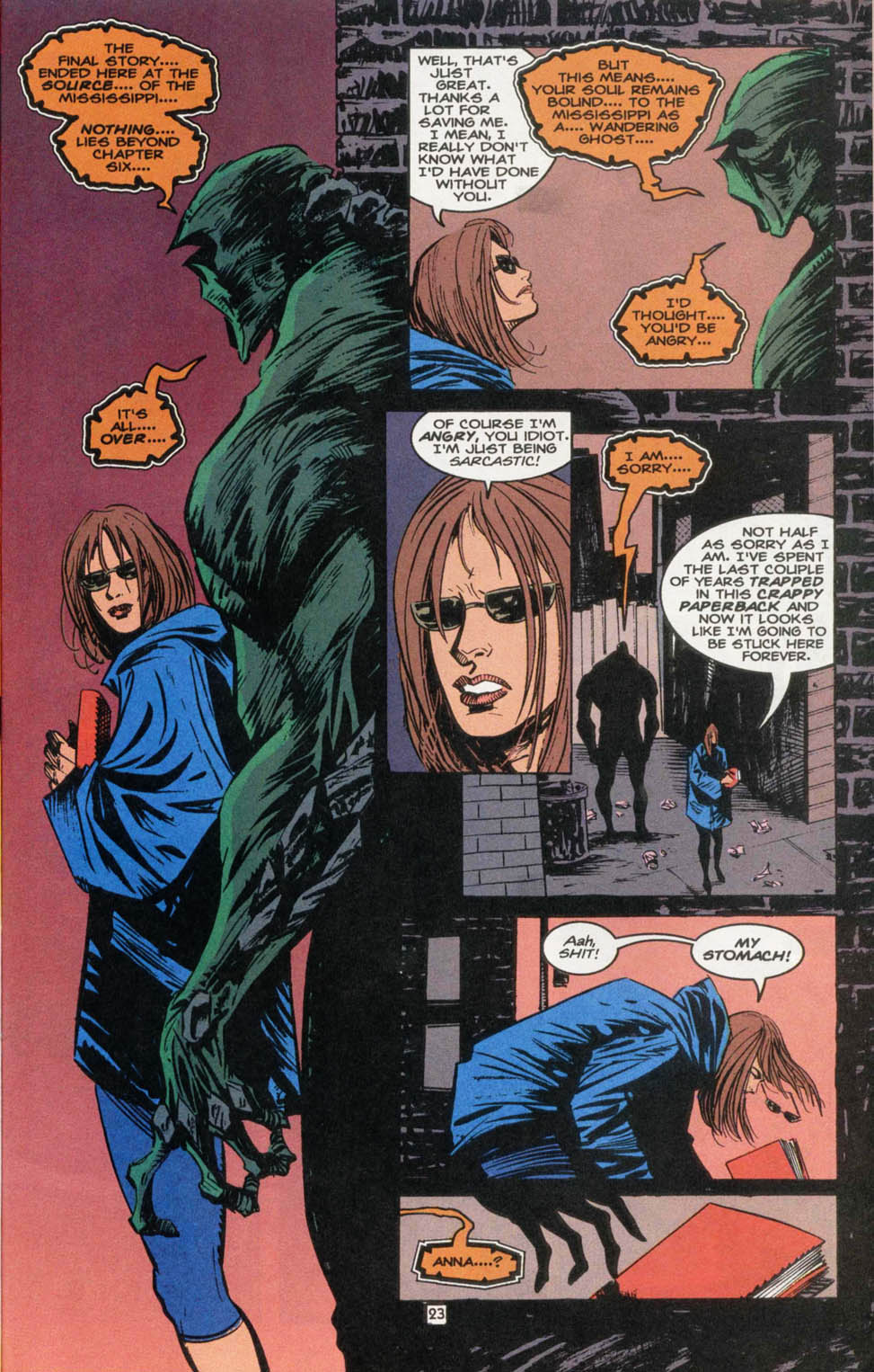 Swamp Thing (1982) #157 #165 - English 24