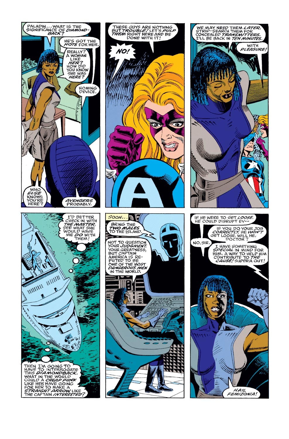 Read online Captain America (1968) comic -  Issue #390 - 15