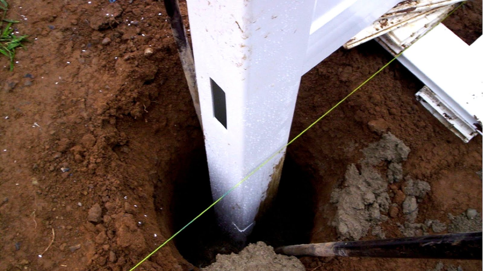 How To Put A Fence Up With Concrete Posts Fence Choices