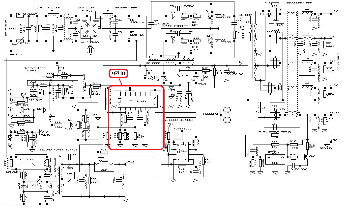 cara modifikasi power supply komputer