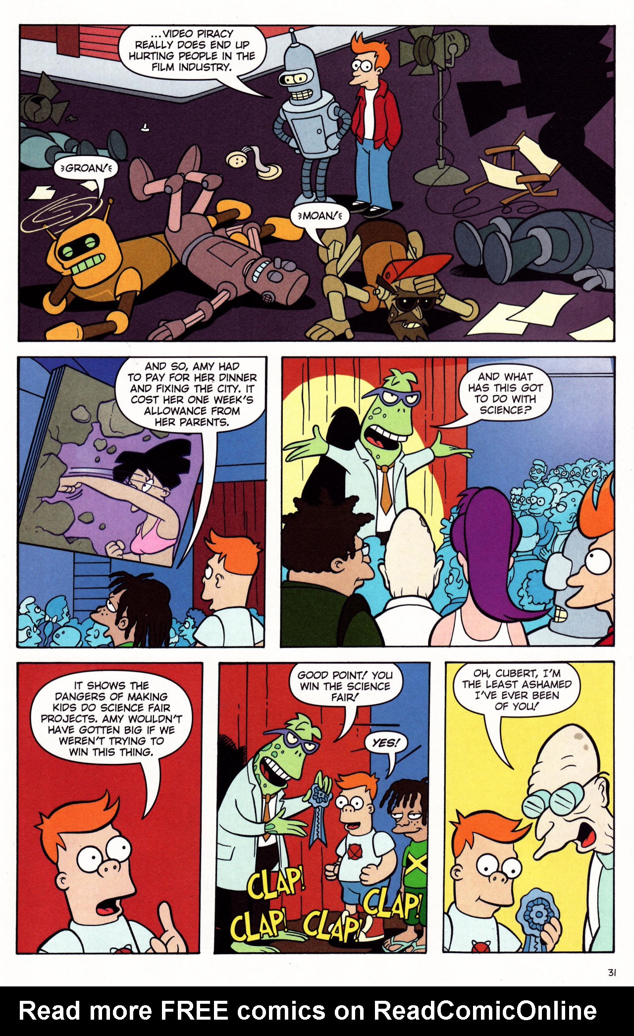 Read online Futurama Comics comic -  Issue #33 - 26
