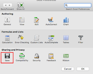 mac word için otomatik kaydetme ayarı