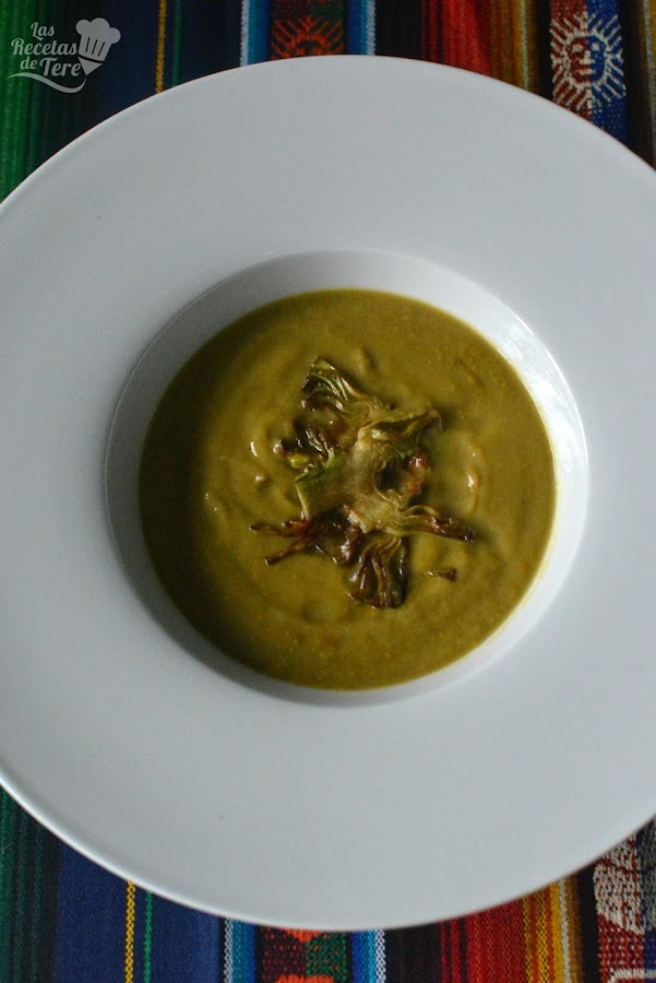 receta de crema de alcachofas tererecetas 02